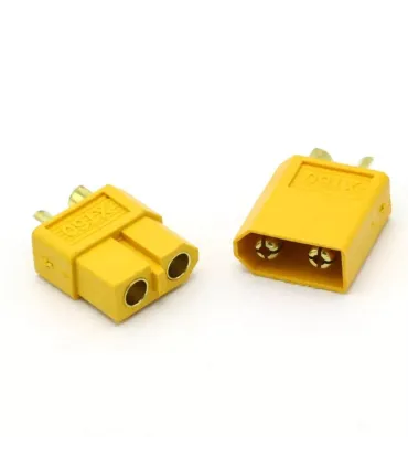 Kit Conector Xt60 Plug Aeromodelismo - Macho y Hembra