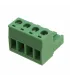 Bornera Plug Terminal De Bloque 4 Pines 2EDG 5.08mm