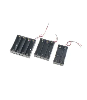 Porta Batería Pila AA Para 2 Pilas 3V