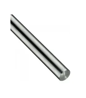 Varilla Lisa Acero Plata Eje 12mm x 2metros