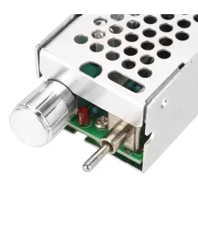Controlador PWM Velocidad Motor DC Con Suiche