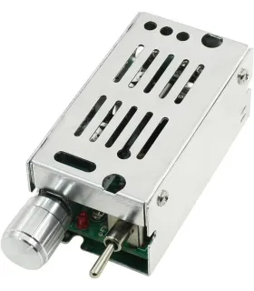 Controlador PWM Velocidad Motor DC Con Suiche