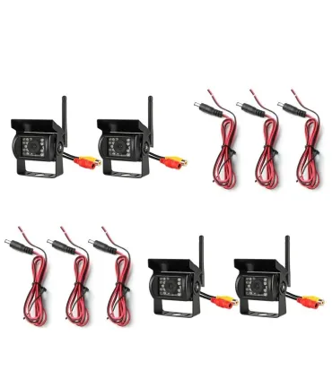 Cámara Para Sistema Reversa Inalámbrica 2.4ghz Ip67