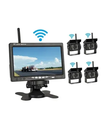Cámara Para Sistema Reversa Inalámbrica 2.4ghz Ip67