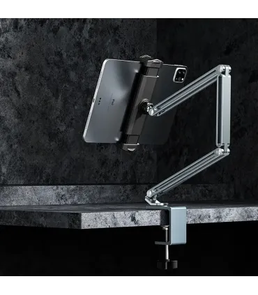 Soporte Ajustable Aluminio Tablet IPad Celular De 4-12,9 Pulgadas