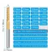 Kit Fresa Delgada Carburo Titanio Vástago 1/8 D x 10 Unidades