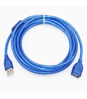 Cable Extensión Usb Azul Cnc - Arduino X 5 Metros