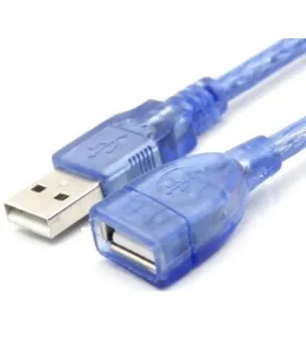 Cable Extensión Usb Azul Cnc - Arduino X 5 Metros