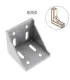 Unión Externa Perfil De Aluminio 8080 - 3876 - 4080