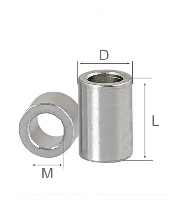 Buje Separador De Aluminio M5 x 8mm