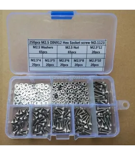 Kit Tornillos Acero Inoxidable 304 M2