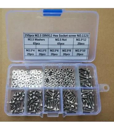 Kit Tornillos Acero Inoxidable 304 M2