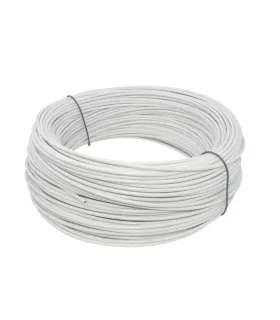 Cable AWG Vehículo Calibre 18 x 1 Metro Blanco