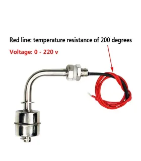 Sensor Nivel De Agua Tipo Flotador L Acero Inoxidable