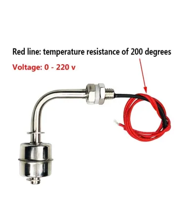 Sensor Nivel De Agua Tipo Flotador L Acero Inoxidable