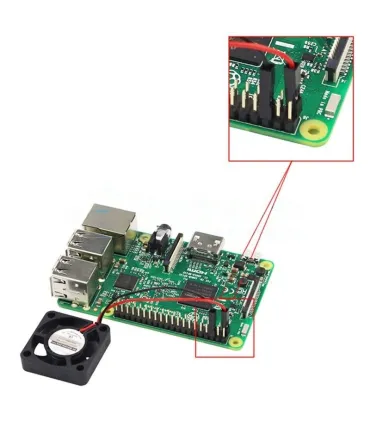 Mini Ventilador Cooler Para Raspberry Pi