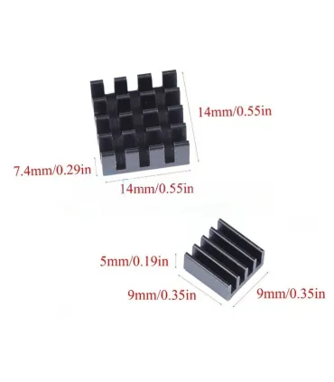 Disipadores Aluminio Para Raspberry Pi