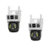 Cámara Solar Wifi Para Exteriores Robótica 3 Lentes