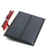 Panel Solar 5v 200mah + Cables