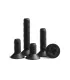 Tornillo Avellanado M8 x 25mm Negro