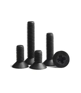 Tornillo Avellanado M8 x 25mm Negro
