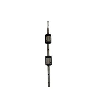 Guía Hiwin 15mm x 476mm + 2 Rodamientos H15 (USADA)