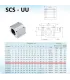 Rodamiento Lineal 25mm Cerrado Scs25uu - Lm25uu - - Merkatronix