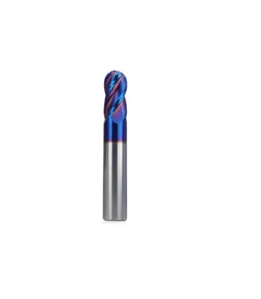 Fresa Redonda Larga Punta De Bola D10mm L100mm