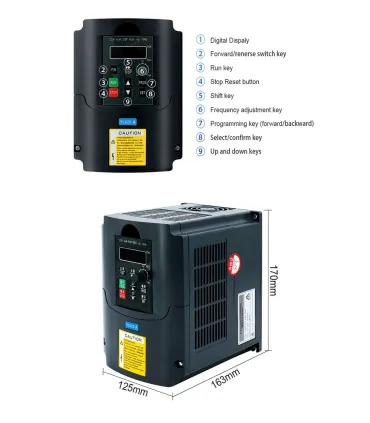 Kit Spindle 1.5KW CNC 110VAC Refrigerado Por Agua