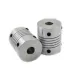 Acople Flexible En Aluminio 10mmx10mm L25mm