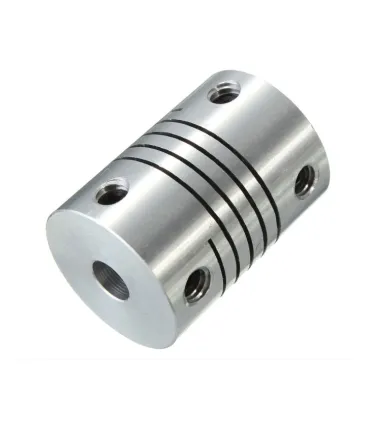 Acople Flexible En Aluminio 10mmx10mm L25mm