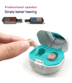 Mini Audifonos Amplificadores Para Sordos Recargable