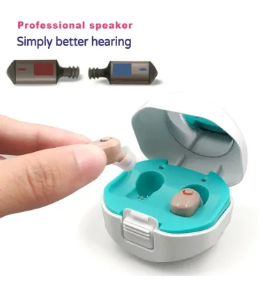 Mini Audifonos Amplificadores Para Sordos Recargable