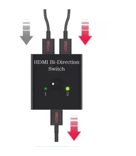 Suiche Conmutador Bidireccional HDMI Adaptador HDMI