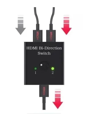 Suiche Conmutador Bidireccional HDMI Adaptador HDMI