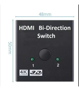 Suiche Conmutador Bidireccional HDMI Adaptador HDMI