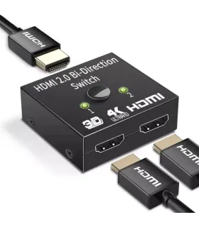 Suiche Conmutador Bidireccional HDMI Adaptador HDMI