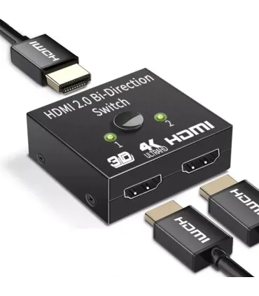 Suiche Conmutador Bidireccional HDMI Adaptador HDMI