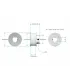 Polea Correa Gt2 40 Dientes Eje 6mm Ancho 10mm