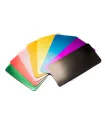Tarjeta Lámina De Aluminio Colorida Para Marcado x 10