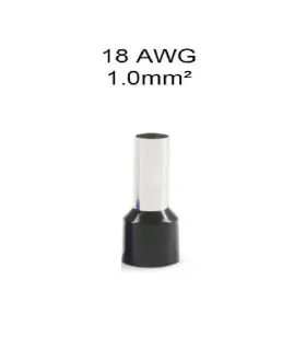 Conector Terminal Eléctrico 18 AWG x 100 unidades