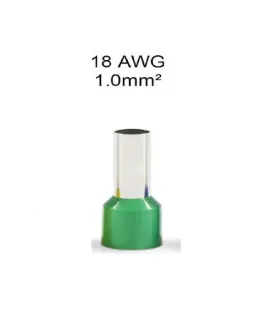 Conector Terminal Eléctrico 18 AWG x 100 unidades
