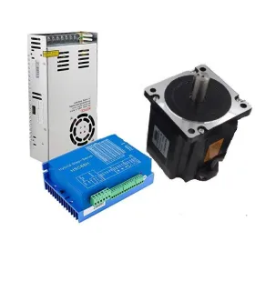 Kit Motor Paso a Paso Híbrido Nema 34 4.5Nm