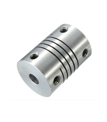 Acople Flexible En Aluminio 5mmx5mm L25mm L19mm
