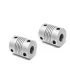 Acople Flexible En Aluminio 5mmx5mm L25mm L19mm