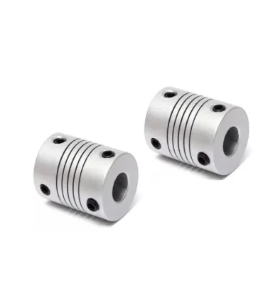 Acople Flexible En Aluminio 5mmx5mm L25mm L19mm