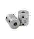 Acople Flexible En Aluminio 5mmx5mm L25mm L19mm