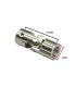 Acople Flexible De Direccion - Acoplador De Eje 10mm a 10mm