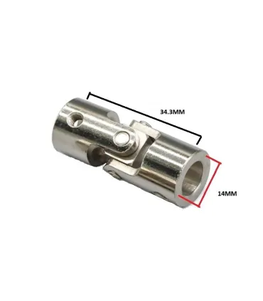 Acople Flexible De Direccion - Acoplador De Eje 8mm a 8mm