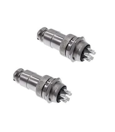 Conector Aviación Socket Plug GX20 - 5 Pines